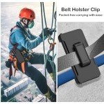 KECAI for Motorola Moto G 5G 2024 Case with Built-in Screen Protector,Belt Clip Holster,Heavy Duty Shockproof Drop Protection Military Grade Rugged Full Body Phone Cover with Kickstand (Black)