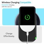 TUDIA DualShield Designed for LG V40 ThinQ Case, [Merge] Shockproof Military Grade Drop Protection Dual Layer Slim Protective Case Cover - Matte Black