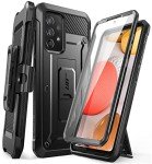 SUPCASE Samsung Galaxy A53 5G (2022) Case with Built-in Screen Protector, Kickstand Holder, Belt Clip [Unicorn Beetle Pro] 360° Full Body Protection Shockproof (Black)
