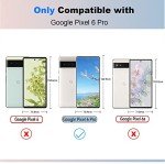 Guarishel for Google Pixel 6 Pro Case: [Built-in 4 Airbags][Not-Yellowing] Military-Grade Shockproof Protective Phone case for Google Pixel 6 Pro, Crystal Clear