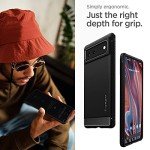 Spigen Rugged Armor Designed for Google Pixel 6 Case (2021) - Matte Black