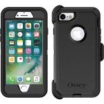 OtterBox iPhone SE 3rd & 2nd Gen, iPhone 8 & iPhone 7 (not Compatible with Plus Sized Models) Defender Series Case - Black, Rugged & Durable, with Port Protection, Includes Holster Clip Kickstand