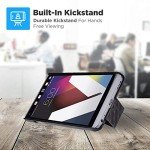 for LG V20 Case with Belt Clip Holster, Kickstand Slim Cover Phone Case for LG V20 - Black