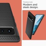 Spigen Liquid Air Designed for Google Pixel 6 Case (2021) - Matte Black