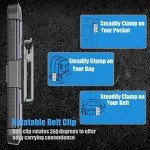 Tekcoo Holster Clip for LG G7 ThinQ / 2018 LG G7, [Tshell] [Built-in Screen] Shock Absorbing Secure Swivel Locking Belt Defender Full Body Kickstand Carrying Sturdy Armor Case Cover [Lavender]