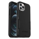 OtterBox iPhone 12 & iPhone 12 Pro Commuter Series Case - Black, Slim & Tough, Pocket-Friendly, with Port Protection