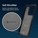 Motorola Moto G (2025) Rugged Protective Case- Black - Precision fit, Military Grade Shock Absorbing Cover for Enhanced Phone Grip, Drop Protection