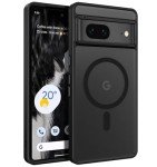 BENTOBEN for Google Pixel 7 Case [Compatible with Magsafe] Translucent Matte Magnetic Pixel 7 Case Magsafe Slim Thin Shockproof Women Men Protective Phone Cases Cover for Google Pixel 7 6.4", Black