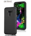 Aimoll-88 Case for LG G8/G8 ThinQ, with Built-in Screen Protector Full Body Heavy Duty Shockproof Hybrid Impact Resistant Rugged Bumper 3 in 1 Protective Cover Phone Case for LG G8 / G8 ThinQ (Black)