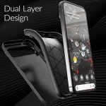 Crave Dual Guard for Google Pixel 9 Pro XL Case, Shockproof Protection Dual Layer Case for Google Pixel 9 Pro XL - Black