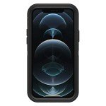 OtterBox iPhone 12 & iPhone 12 Pro Defender Series Case - Black, Rugged & Durable, with Port Protection, Includes Holster Clip Kickstand