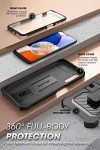SUPCASE Unicorn Beetle Pro Series for Samsung Galaxy A14 5G Case (2022 Release), Full-Body Rugged Holster Case with Built-in Screen Protector (Black)