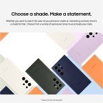 SAMSUNG Galaxy S23 Ultra Silicone Phone Case, Protective Cover w/Color Variety, Smooth Grip, Soft and Sleek Design, US Version, EF-PS918TNEGUS, Navy