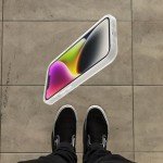 OtterBox iPhone 14 & iPhone 13 Symmetry Series+ Case - Clear, Ultra-Sleek, Snaps to MagSafe, Raised Edges Protect Camera & Screen