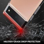 Crave Clear Guard for Pixel 6 Case, Shockproof Clear Case for Google Pixel 6