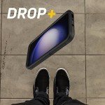 OtterBox Galaxy S23 Defender Series Case - Black, Rugged & Durable, with Port Protection, Includes Holster Clip Kickstand