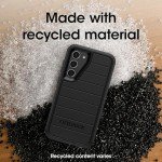OtterBox Galaxy S23 Defender Series Case - Black, Rugged & Durable, with Port Protection, Includes Holster Clip Kickstand