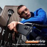 Red2Fire for Samsung Galaxy S24 Case, with 2Pcs [Tempered Glass Screen Protector+Camera Protector][Military Grade Shockproof] Heavy Duty Full Body Protection Phone Case for S24 Case,Black