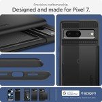 Spigen Slim Armor CS Case Compatible with Google Pixel 7 - Black