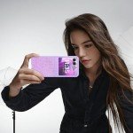 BENTOBEN Glitter Motorola Razr 2024 Case, Luxury Protective Phone Case for Motorola Razr 50, Purple