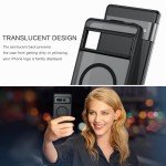 BENTOBEN for Google Pixel 7 Pro Case [Compatible with Magsafe] Translucent Matte Magnetic Pixel 7 Pro Case Slim Thin Shockproof Women Men Protective Phone Cases for Google Pixel 7 Pro 6.7" 2022, Black