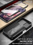 Poetic Revolution Case for Motorola Moto G Power 5G 2024 [Not Fit 2023 Version], [Slide Camera Cover], Full-Body Military Grade Shockproof Cover with Kickstand and Built-in-Screen Protector, Black