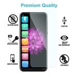 TJS Compatible with LG Stylo 6 Case, with [Tempered Glass Screen Protector][Metal Ring][Magnetic Support] Kickstand Heavy Duty Drop Protector Phone Case Cover (Purple)