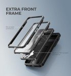 Dexnor for Google Pixel 9 Pro XL Case with Slide Camera Cover & Built-in Screen Protector & Heavy-Duty Kickstand,Full-Body Protective Cover Rugged Bumper Cases for Pixel 9 Pro XL,Black(2024)