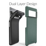 Crave Dual Guard for Google Pixel 6 Pro, Shockproof Protection Dual Layer Case for Google Pixel 6 Pro - Forest Green
