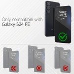 Crave Dual Guard Compatible with Samsung Galaxy S24 FE Case, Shockproof Protection Dual Layer Case for Samsung Galaxy S24 FE - Forest Green