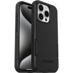 OtterBox iPhone 15 Pro (Only) Commuter Series Case - Black, Slim & Tough, Pocket-Friendly, with Port Protection