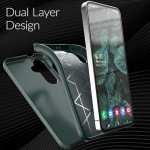 Crave Dual Guard Compatible with Samsung Galaxy S24 FE Case, Shockproof Protection Dual Layer Case for Samsung Galaxy S24 FE - Forest Green