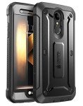 SUPCASE [Unicorn Beetle PRO Series Full-Body Rugged Holster Case for LG K20 Plus, with Built-in Screen Protector for LG K20 V/LG K20 Plus/LG Harmony/LG LV5/LG K10 2017 (Not Fit LG K10 2016) (Black)