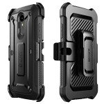 SUPCASE [Unicorn Beetle PRO Series Full-Body Rugged Holster Case for LG K20 Plus, with Built-in Screen Protector for LG K20 V/LG K20 Plus/LG Harmony/LG LV5/LG K10 2017 (Not Fit LG K10 2016) (Black)