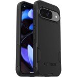 OtterBox Google Pixel 9 & 9 Pro Commuter Series Case - Black, Ultra-Sleek, Wireless Charging Compatible, Raised Edges Protect Camera & Screen