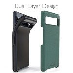 Crave Dual Guard for Google Pixel 7a Case, Shockproof Protection Dual Layer Case for Google Pixel 7a - Forest Green