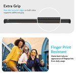 TUDIA DualShield Designed for LG Velvet 5G/5G UW (Compatible with Verizon, T-Mobile, AT&T Versions), [Merge] Shockproof Tough Dual Layer Hard PC Soft TPU Slim Protective Case - Matte Black