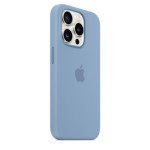 Apple iPhone 15 Pro Silicone Case with MagSafe - Winter Blue