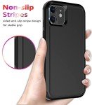 Diverbox for iPhone 11 Case [Shockproof] [Dropproof] [Tempered Glass Screen Protector],Heavy Duty Protection Phone Case Cover for Apple iPhone 11 (Black-3in1)
