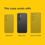 OtterBox Samsung Galaxy S24+ Commuter Series Case - Crisp Denim (Blue), Slim & Tough, Pocket-Friendly, with Port Protection