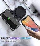 Diverbox for iPhone 11 Case [Shockproof] [Dropproof] [Tempered Glass Screen Protector],Heavy Duty Protection Phone Case Cover for Apple iPhone 11 (Black-3in1)