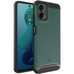 TUDIA Merge Phone Case for Motorola Moto G 5G (2024) - Dual Layer, Shockproof, Military Grade, Slim, Non-Slip, Heavy Duty Protective Phone Case - Protector Phone Cover - Hunter Green