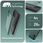 TUDIA Merge Phone Case for Motorola Moto G 5G (2024) - Dual Layer, Shockproof, Military Grade, Slim, Non-Slip, Heavy Duty Protective Phone Case - Protector Phone Cover - Hunter Green
