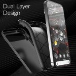 Crave Dual Guard for Google Pixel 9 Case and Pixel 9 Pro Case, Shockproof Protection Dual Layer Case for Google Pixel 9 and Pixel 9 Pro - Black