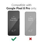 Crave Dual Guard for Google Pixel 8 Pro Case, Shockproof Protection Dual Layer Case for Google Pixel 8 Pro - Forest Green