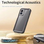 for Motorola Moto G 5G 2024 Case with Built-in Screen Protector, Waterproof Case Rugged Full Body Underwater Dustproof Shockproof Drop Proof Protective Cover Case, Black