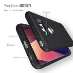 TUDIA DualShield Designed for LG V30 Case/LG V30+/LG V30S Case, [Merge] Heavy Duty Dual Layer Slim Case for LG V30/V30 Plus/V30S (Matte Black)