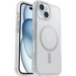 OtterBox iPhone 15, iPhone 14, and iPhone 13 Symmetry Series Clear Case (Clear), Snaps to MagSafe, Ultra-Sleek, Raised Edges Protect Camera & Screen