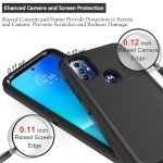 TMIDVFV Rugged Phone Case for Moto G Play (2023) & Moto G Power (2022), with Belt Clip Holster & Kickstand - Heavy Duty Shockproof Protective Full Body Case Cover (Black)