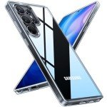 TORRAS Shockproof for Samsung Galaxy S25 Ultra Case, [Non-Yellowing] [12FT Military-Grade Protection] Transparent Slim Case for Samsung S25 Ultra Case, Diamond Clear, Hard, Guardian Series